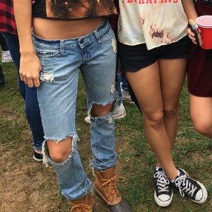 Ripped brandy Melville jeans